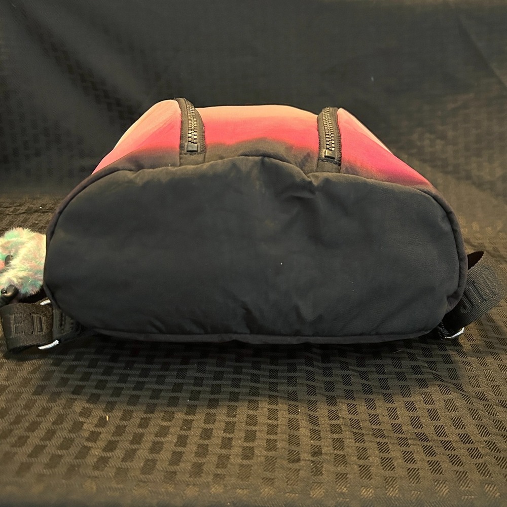 Kipling X Wicked City Pack Backpack Gradient Pink Mint Green Monkey Keychain - Picture 8 of 13